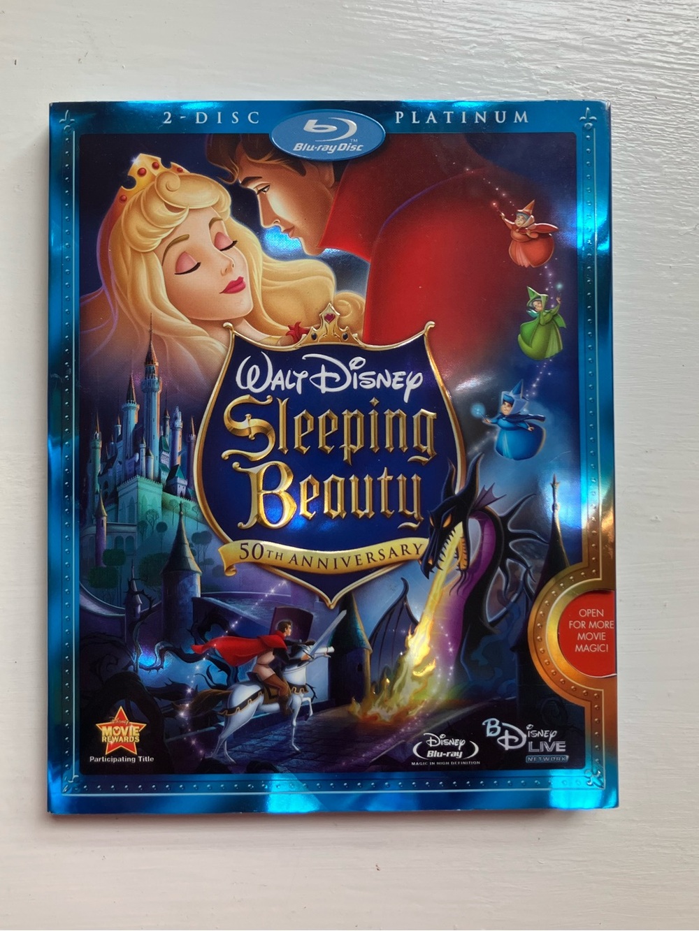 Disney Sleeping Beauty 50th Anniversary Blu-ray